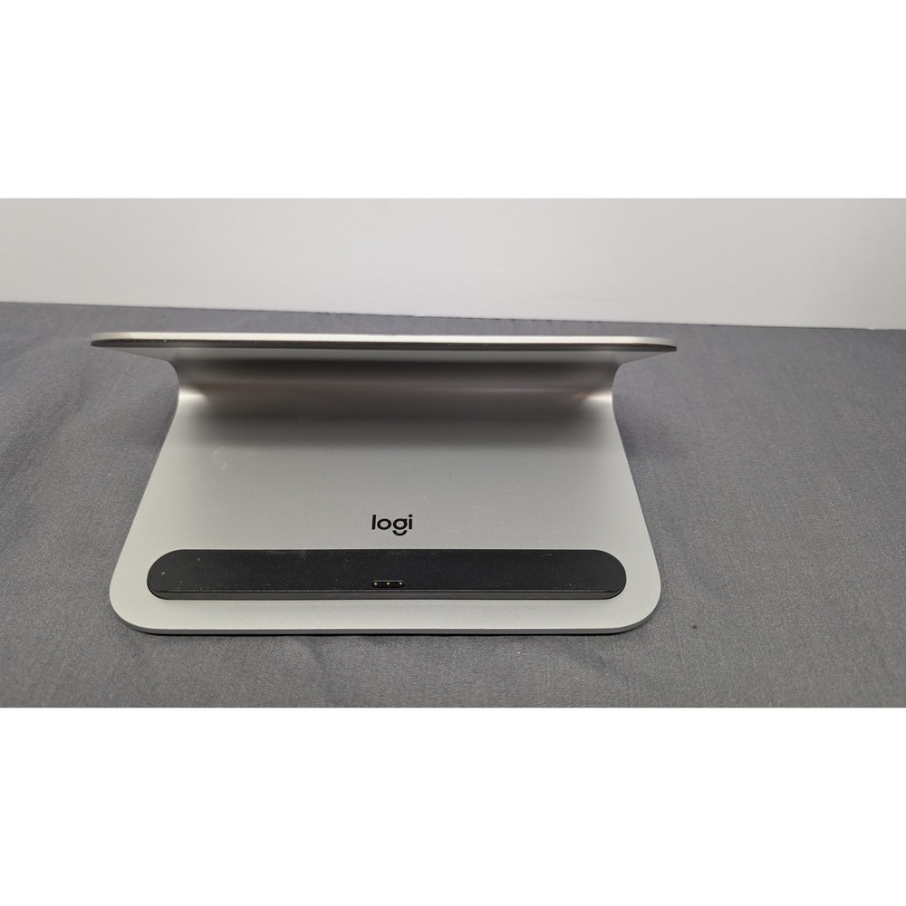 Logitech BASE U-D0010 Silver Aluminum Charging Stand for iPad Pro Connector